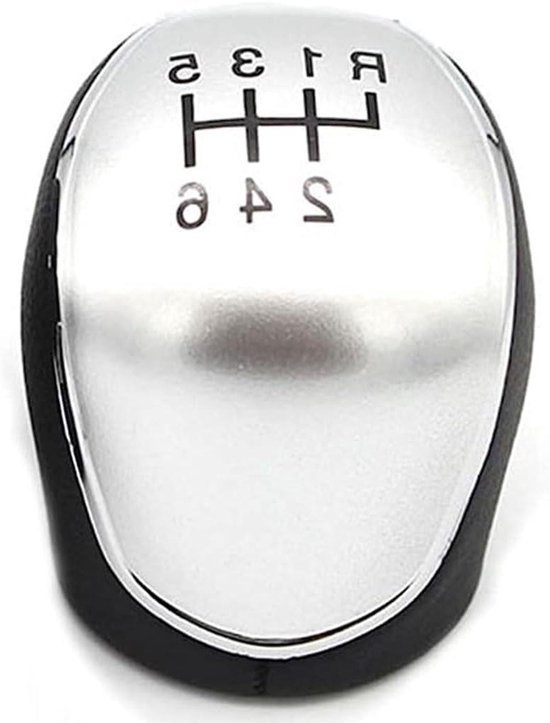Schakelpookknop - Handbal Hendel - Auto Styling - Perfecte Vervanging - Standaard Maat - Zilver