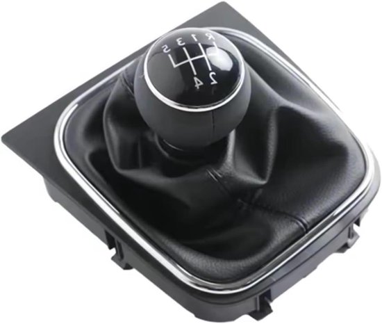 Schakelpookknop - Pookhoes Hendel - Auto Interieur - Verbeterde Rijervaring - 5/6 Versnellingen - Zwart