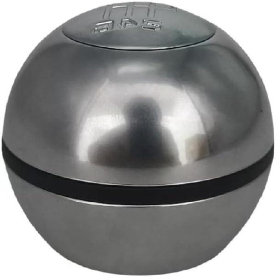 Schakelpookknop - Pookknop Hendel - Auto Interieur Opfrissen - Specifiek voor Jeep Compass - 6 Versnellingen - Zilver