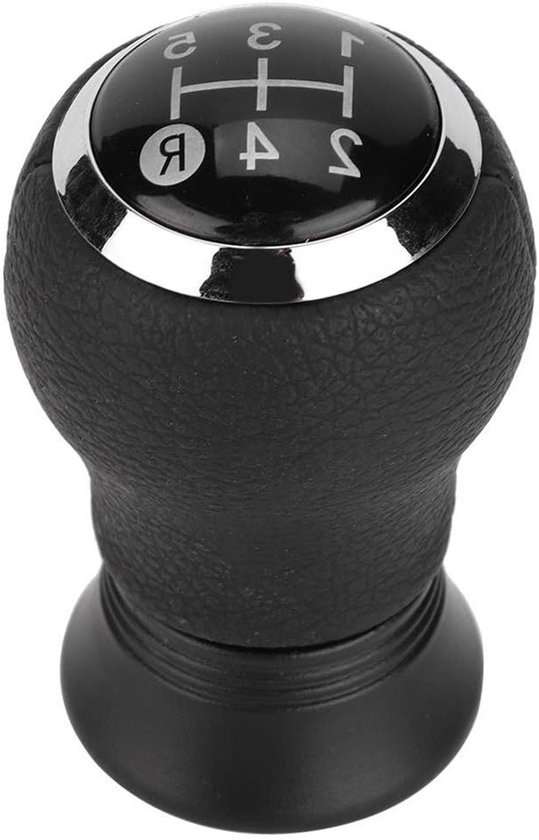 Schakelpookknop - Versnellingshendel - Voertuigaanpassing - Ergonomisch design - 5 versnellingen - Leer van Merkloos