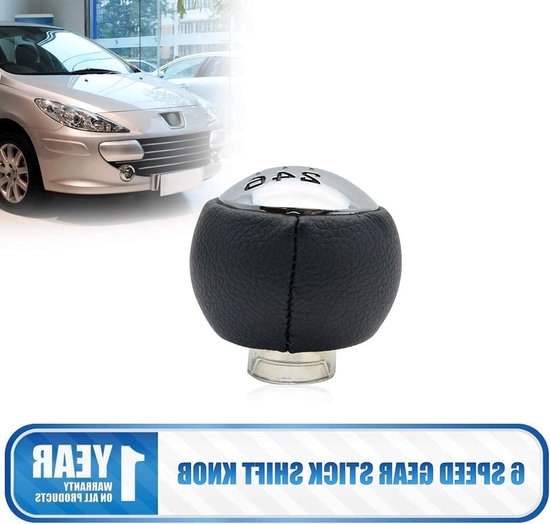 Schakelpookknop - Versnellingspook - Auto Interieur - Ergonomisch Ontwerp - Zwart van Merkloos