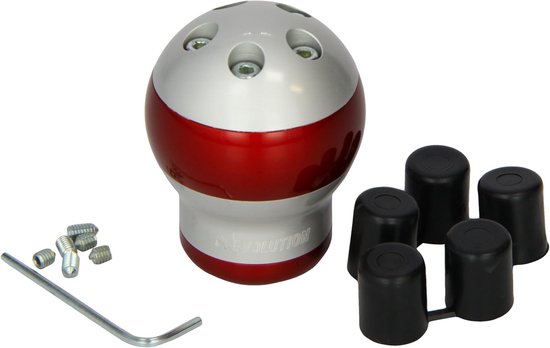 Schakelpookknop - Versnellingspook - Auto Interieur - Sportief Design - Rood van Merkloos