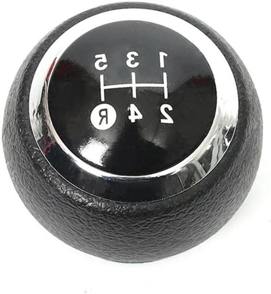Schakelpookknop - Versnellingspook handbal - Auto interieur - Ergonomisch ontwerp - 6 versnellingen - Zwart