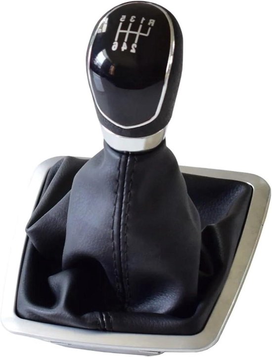Schakelpookknop - Versnellingspook Handgreep - Comfortabel Rijden - Ergonomisch Ontwerp - 6-Speed - Zwart