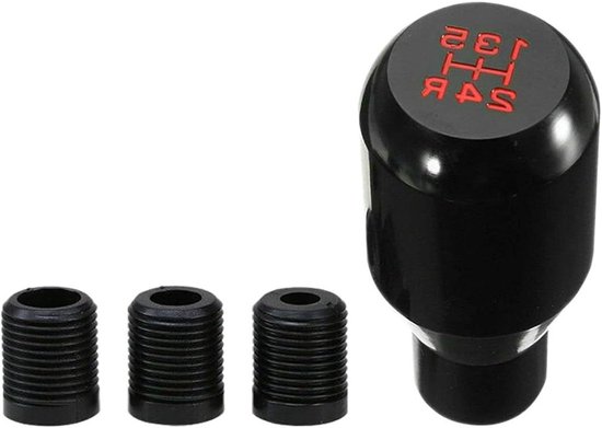 Schakelpookknop - Versnellingspook hendel - Auto Interieur - Corrosiebestendig Ergonomisch - 78x26mm - Zwart