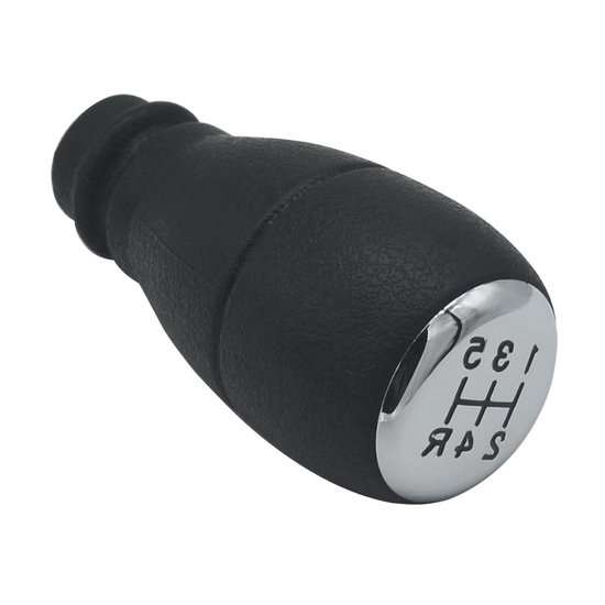 Schakelpookknop - Versnellingspook Hendel - Auto Rijden - 5 Snelheden - 10 x 5 x 5 cm - Lichtgrijs