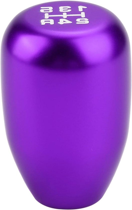 Schakelpookknop - Versnellingspook Hendel - Handmatige Versnelling - Met 3 Adapters - 8/10/12mm - Paars van Merkloos