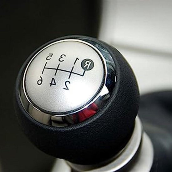 Schakelpookknop - Versnellingspook Vervanging - Auto Interieur - Modieus Design - 1 Kilogram - Zwart