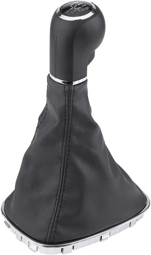 Schaltknauf Auto - Versnellingspook Pook - Comfortabel Rijden - Ergonomisch Ontwerp - Standaard Maat - Zwart van Merkloos