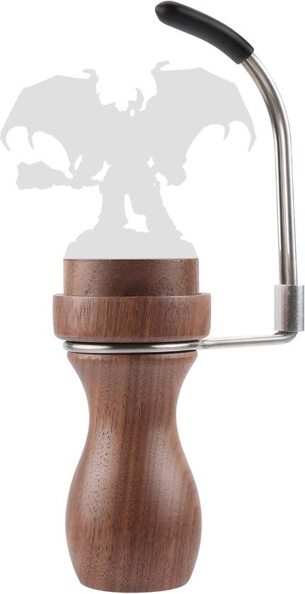 Schilderij Handvat voor Miniautres Zwart Walnoot Verf Handvat Compatibel met Warhammer, DND, Schaal Model, Fantasie Beeldjes (Verleng Versie 02)