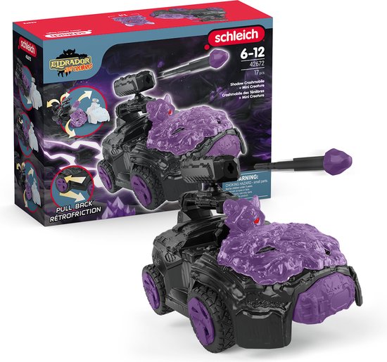 schleich ELDRADOR CREATURES Schaduw Crashmobiel met Mini Creature - 42672 van Schleich