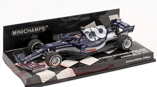 Scuderia Alphatauri Honda AT2 #22 Azerbaijan GP 2021 - 1:43 - Minichamps van Minichamps