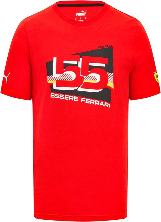 Scuderia Ferrari Fanwear Mens Driver Tee red XL van Scuderia Ferrari.