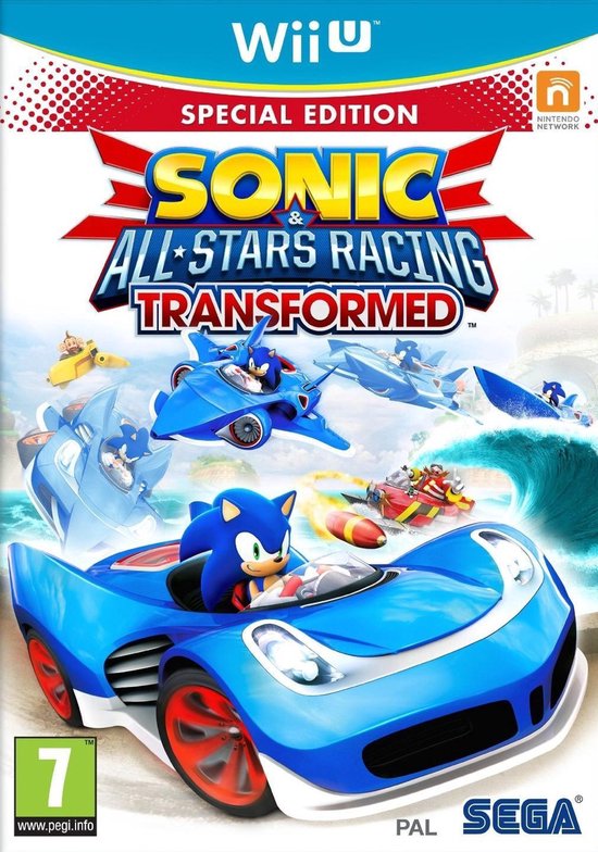 SEGA Sonic All-Star Racing: Transformed Special Edition Speciaal Meertalig Wii U van Merkloos