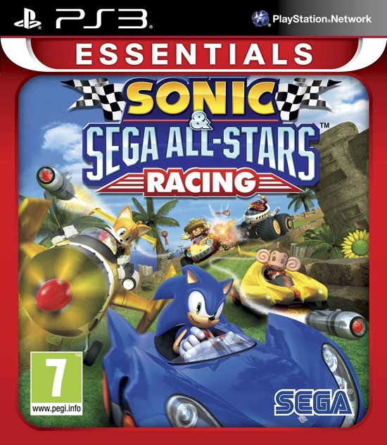 SEGA Sonic & All-Stars Racing, PlayStation 3, Multiplayer modus, 10 jaar en ouder van Sega