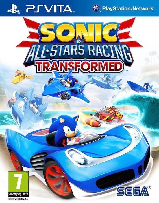SEGA Sonic & All-Stars Racing Transformed, PS Vita Engels PlayStation Vita van Sega
