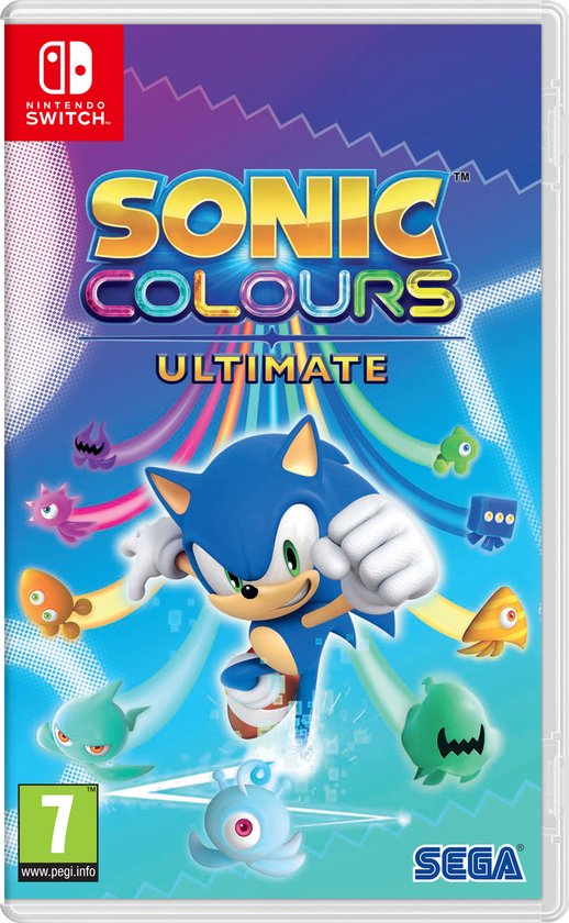 SEGA Switch sonic colors ultimate Geavanceerd Duits, Engels, Spaans, Frans, Italiaans, Japans, Russisch Nintendo Switch van Sega