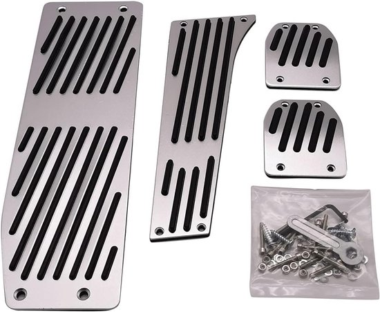 Set Antislip Pedaalmatten voor Handgeschakelde Versnellingsbak Auto van Carpoint