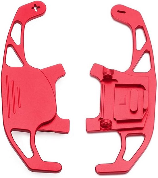 Set van 2 Metalen Stuurextensies voor Volkswagen Golf en Polo - Rood van Merkloos