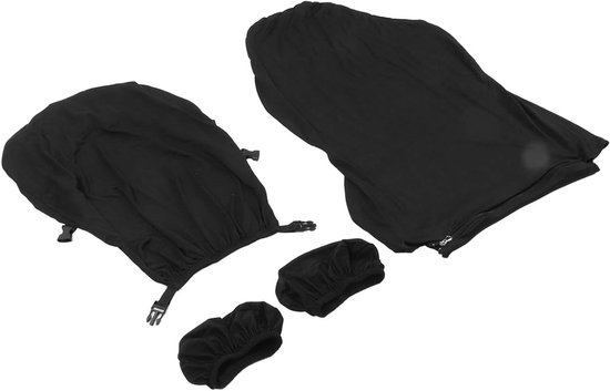 Set van 4 Gaming Stoelhoezen met Armsteunhoezen voor Draai- en Reclinerstoelen van Premium Stof