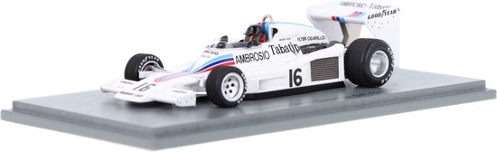 Shadow DN8 Spark Modelauto 1:43 1977 Jackie Oliver Shadow Racing Team S2758 Sweden GP van Spark