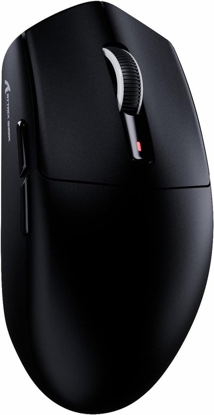 SHARK G3 Draadloze Gaming Muis, 25000 DPI, PixArt PAW3311 Sensor, 59g Superlight G305, Bluetooth/2.4G/Bedraad, 80 Miljoen Klikken, 500mAh Batterij, Voor Win11/PC/Mac, Zwart
