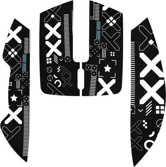 SHARK X11 Antislip griptape voor muis, professionele muizen-upgradeset, zweetbestendig, op maat gesneden, eenvoudig te gebruiken, alleen muisgriptape, muis niet inbegrepen