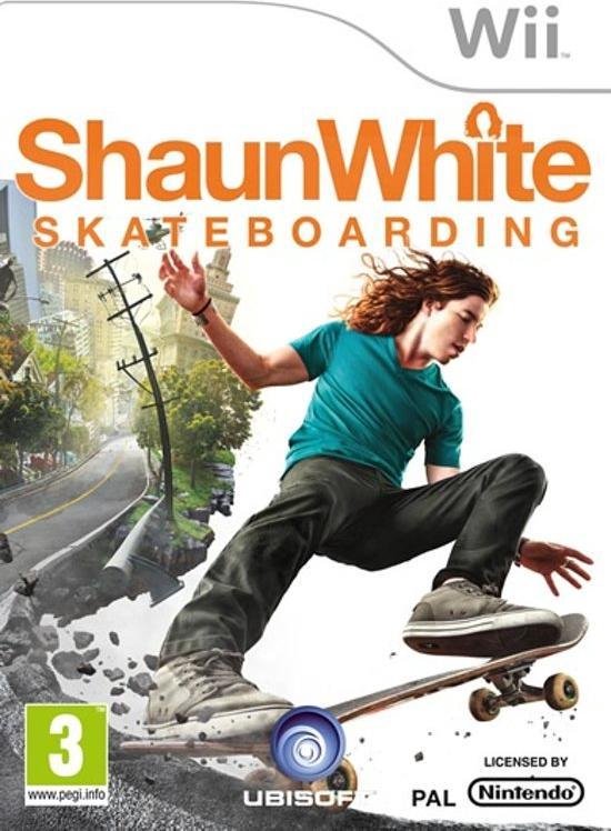 Shaun White Skateboarding van Merkloos