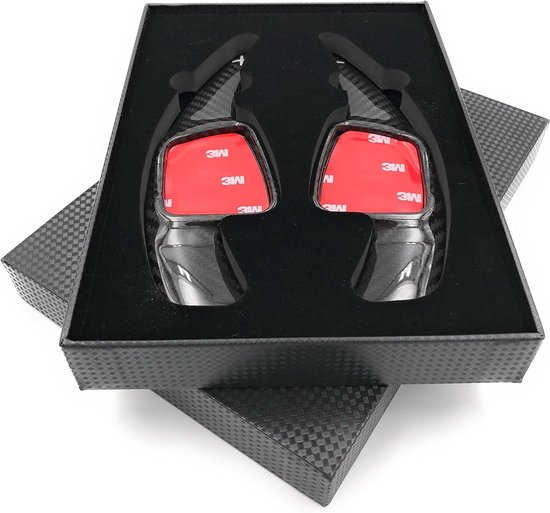 Shift paddle van echt carbon 2015-2019, compatibel met A4, A5, A6 TT, TTS, S RS Q REAL CARBON van Merkloos