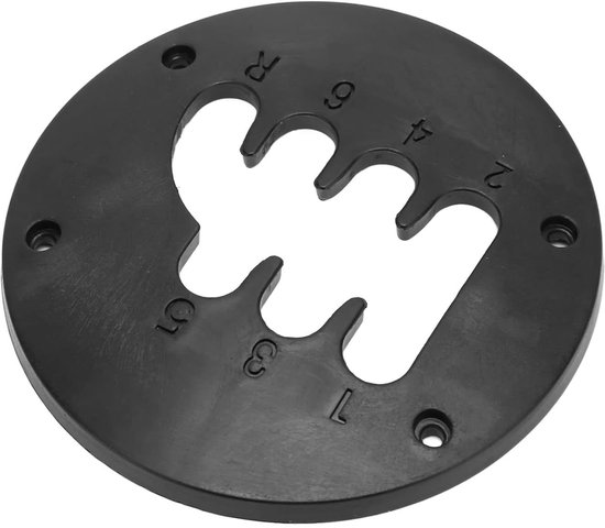 Short Shifter Upgrade - Versnellingsgevoel Kit - Race Simulatie - CNC Aluminium Constructie - 14x10x3 cm - Zwart