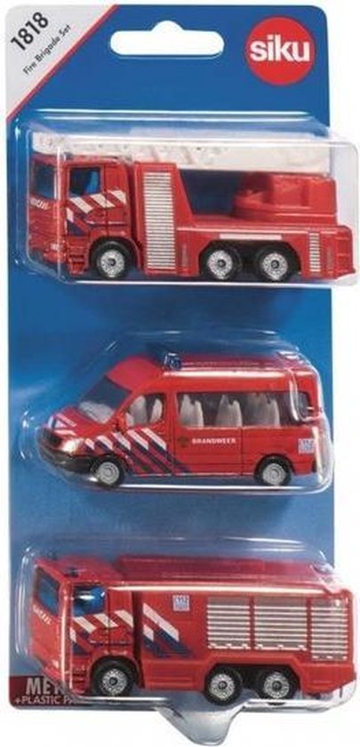 Siku 112 serie 3-pack 1818nl van Merkloos
