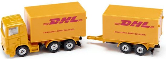 Siku 1694 Dhl Truck Net Trailer van Siku