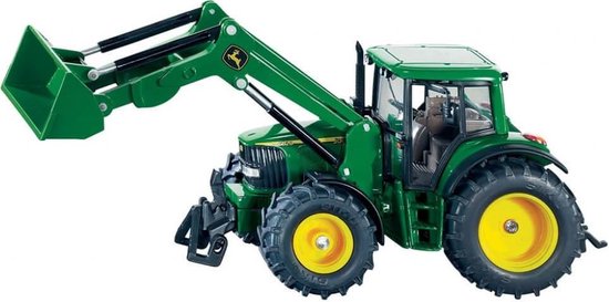 SIKU 1982 John Deere 8430 Tractor met Frontlader van Siku