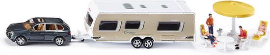 SIKU 2542 Auto met Caravan van Siku