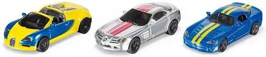 Siku 3-delige Sportautoset van Siku