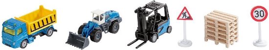 siku 3663 - Bouwplaats Set met 3 voertuigen en accessoirces van Siku