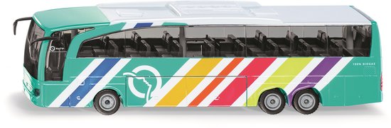 Siku 3738, Mercedes-Benz Reisbus RATP, Metaal & Kunststof, Meerkleurig van Merkloos
