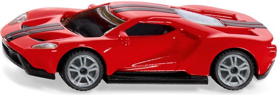 Siku Ford Gt 7,7 X 3,3 Cm Staal Rood/zwart (1526) van Siku