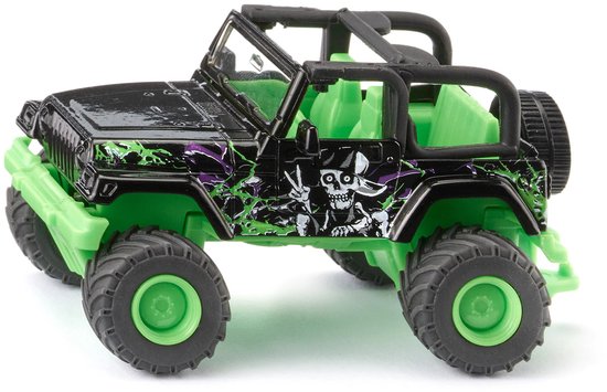 Siku Jeep speelgoedauto Big Wheel - stoere terreinwagen. van Siku