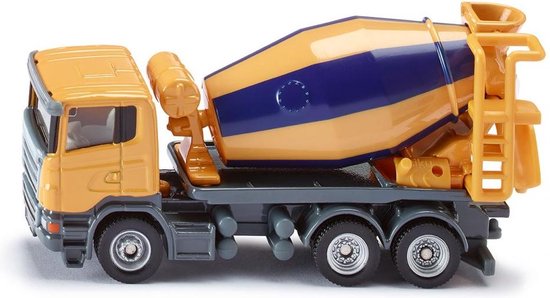 Siku speelgoed cementmixer 1:87 - kleurrijk modelauto bouwvoertuig. van Siku
