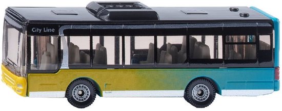 Siku stadsbus speelgoed bus voor kinderen en verzamelaars. van Siku