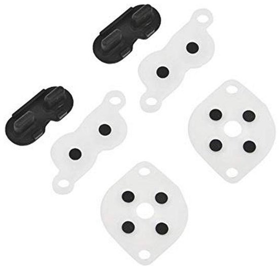 Siliconen rubber knop vervanging voor NES controller pads - set van 2 van Merkloos
