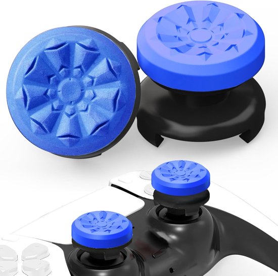 Siliconen Thumb Grips voor PS4 & PS5 Controllers - Verhoogde Joystick Caps voor Precisie en Comfort