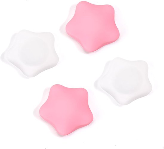 Siliconen Thumb Grips voor Switch, Lite & OLED - Anti-Slip Joystick Covers Sterren Design van Merkloos