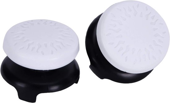 Siliconen Thumbsticks voor PS5 - Set van 2 Stuurstukken - Zacht & Kratsbestendig - Vervangende Joystick Knoppen van Merkloos