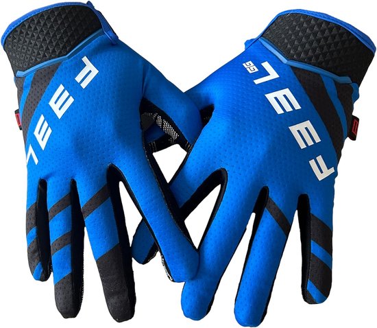 Sim Racing Handschoenen - Racehandschoenen Stuur - Precise Controle - Ultrasense Materiaal - Maat XS - Blauw