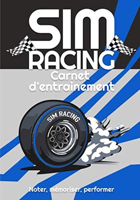 Sim Racing Notitieboek - Race Logboek - Circuit Analyse - Gedetailleerde Track Layouts - 17.8 x 25.4 cm van Merkloos