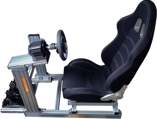 Sim Racing Rig Bouwpakket - Aluminium Profielen en Bevestigingsmateriaal van Sim-Lab