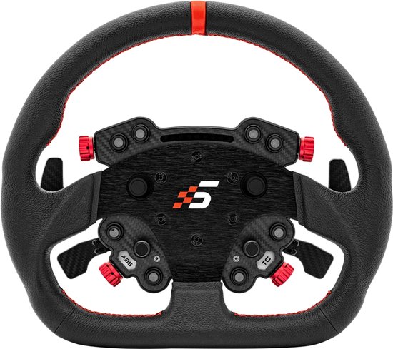 SIMAGIC GT Pro - D-Type Racing Wheel - Leren Afwerking - QR50 - Met Hubs van Merkloos