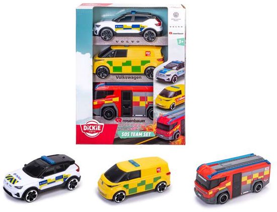 Simba Toys - Belgian SOS Team Set 3st - 203712028014 van Simba Toys